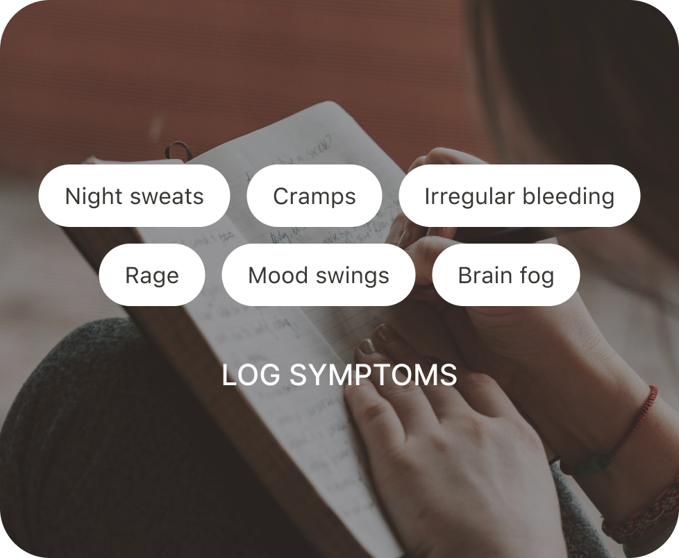 Kyha app: logging symptoms