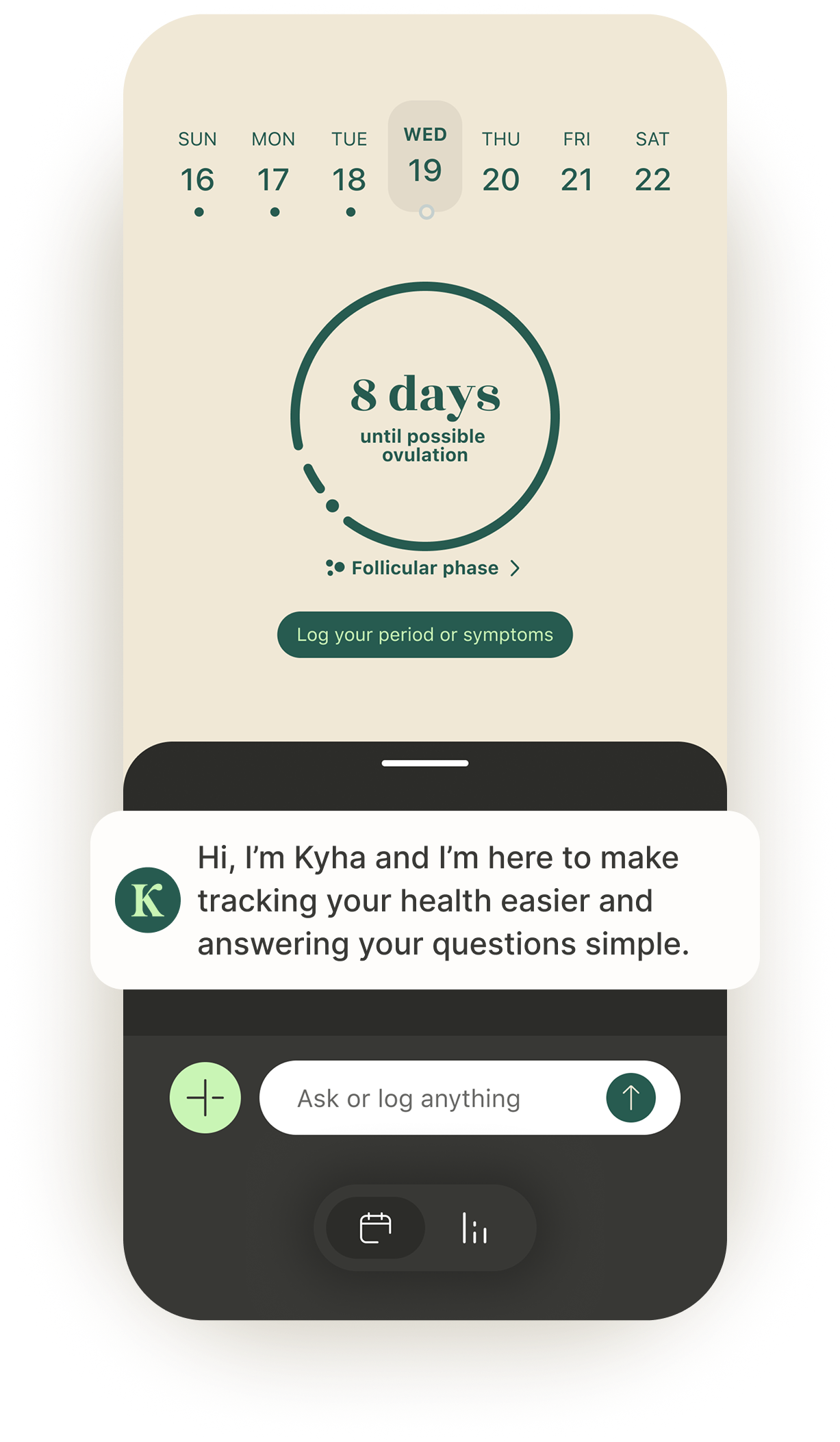 Kyha app on phone