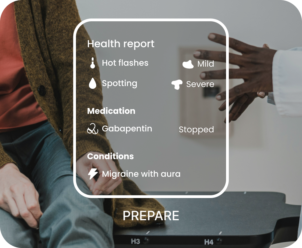 Health report UI